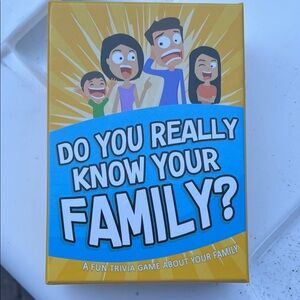 Do You Really Know Your Family? Trivia Game
